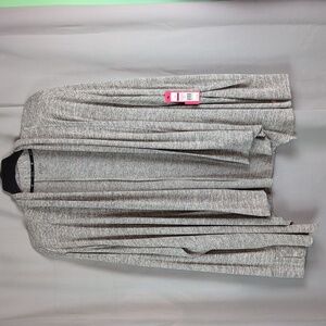ZELOS Curvy Heathered Cardigan‎